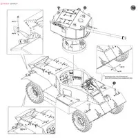 1/35 Scale Model Kit - Tank