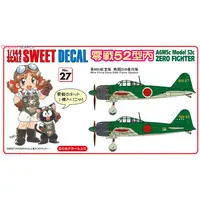 1/144 Scale Model Kit - SWEET DECAL / Mitsubishi A6M Zero