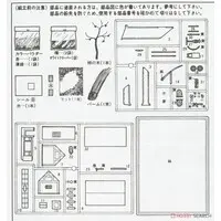 1/100 Scale Model Kit - Castle/Building/Scene