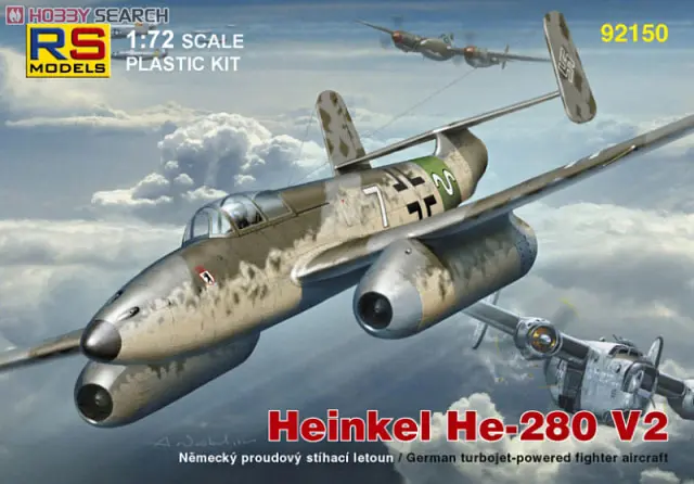 1/72 Scale Model Kit - Fighter aircraft model kits / Heinkel