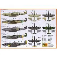1/72 Scale Model Kit - Fighter aircraft model kits / Heinkel