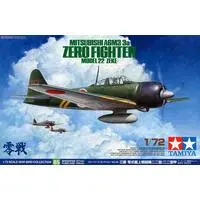 1/72 Scale Model Kit - WAR BIRD COLLECTION / Mitsubishi A6M Zero