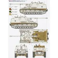1/35 SCALE GERMAN SELF-PROPELLED HEAVY ANTI-TANK GUN NASHORN Model Kit