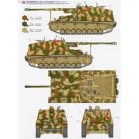 1/35 SCALE GERMAN SELF-PROPELLED HEAVY ANTI-TANK GUN NASHORN Model Kit