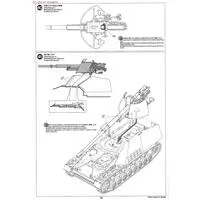 1/35 SCALE GERMAN SELF-PROPELLED HEAVY ANTI-TANK GUN NASHORN Model Kit