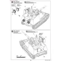 1/35 SCALE GERMAN SELF-PROPELLED HEAVY ANTI-TANK GUN NASHORN Model Kit