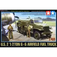 1/48 SCALE U.S. 2 1/2TON 6x6 AIRFIELD FUEL TRUCK Model Kit