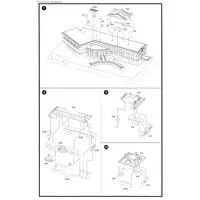 1/350 Scale Model Kit - Castle/Building/Scene