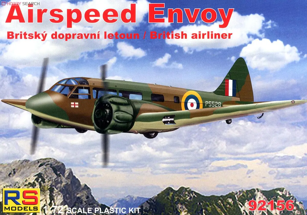 1/72 Scale Model Kit - Airliner / Airspeed Envoy