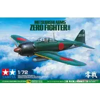 1/72 Scale Model Kit - WAR BIRD COLLECTION / Mitsubishi A6M Zero & Mitsubishi A6M5 Zero Fighter Type 52