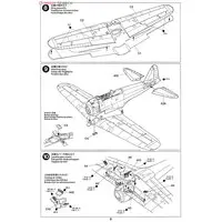 1/72 Scale Model Kit - WAR BIRD COLLECTION / Mitsubishi A6M Zero & Mitsubishi A6M5 Zero Fighter Type 52