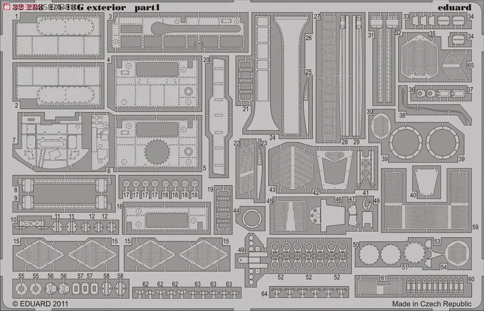 1/32 Scale Model Kit - Etching parts / Boeing EA-18G Growler