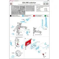 1/32 Scale Model Kit - Etching parts / Boeing EA-18G Growler