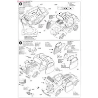 1/35 SCALE SIMCA 5 STAFF CAR (GERMAN ARMY) Model Kit