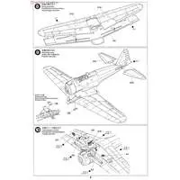 1/72 Scale Model Kit - WAR BIRD COLLECTION / Mitsubishi A6M Zero