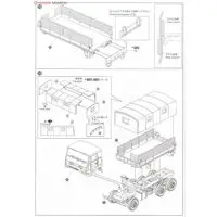 JAPAN GROUND SELF DEFENSE FORCE 3 1/2T TRUCK Model Kit
