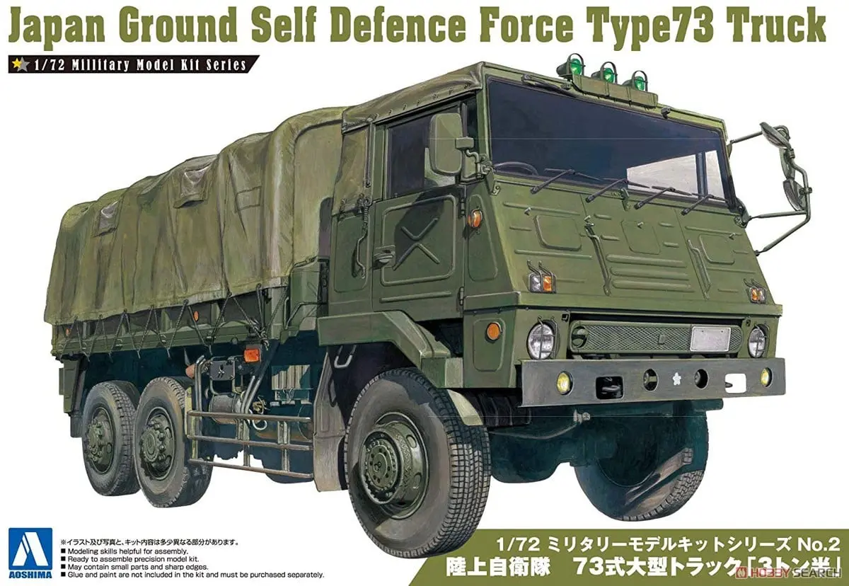 1/72 JGSDF TYPE73 TRUCK Model Kit