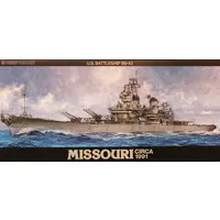 1/350 Scale Model Kit - Warship plastic model kit / USS Missouri