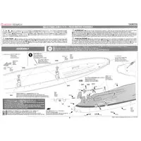 1/350 Scale Model Kit - Warship plastic model kit / USS Missouri