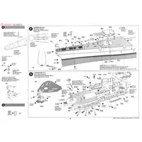 1/350 Scale Model Kit - Warship plastic model kit / USS Missouri