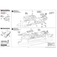 1/350 Scale Model Kit - Warship plastic model kit / USS Missouri