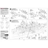 1/350 Scale Model Kit - Warship plastic model kit / USS Missouri