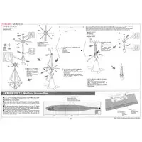 1/350 Scale Model Kit - Warship plastic model kit / USS Missouri