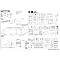 1/350 Scale Model Kit - Warship plastic model kit / USS Missouri