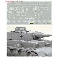 ZIMMERIT COATING SHEET for 1/35 SCALE　PANZER IV Ausf.J Model Kit