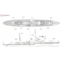 1/700 Scale Model Kit - WATER LINE SERIES / Japanese gunboat Hashidate