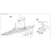 1/700 Scale Model Kit - WATER LINE SERIES / Japanese gunboat Hashidate