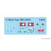 1/144 Scale Model Kit - Submarine