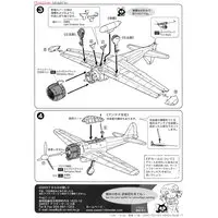 1/144 Scale Model Kit - Fighter aircraft model kits / Mitsubishi A6M Zero