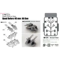 1/700 Scale Model Kit - Nano Dread Series / Bofors 40mm gun