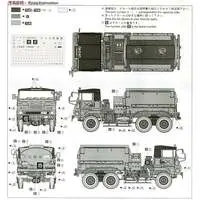 Japan Ground Self Defense Force 3 1/2tFuel tank vehicle Model Kit