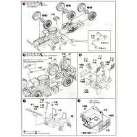 Japan Ground Self Defense Force 3 1/2tFuel tank vehicle Model Kit