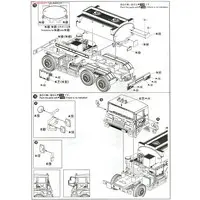 Japan Ground Self Defense Force 3 1/2tFuel tank vehicle Model Kit
