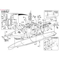 1/700 Scale Model Kit - Japan Self-Defense Forces