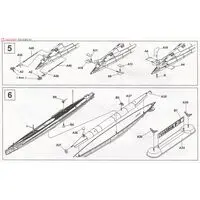 1/350 Scale Model Kit - Submarine