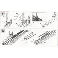 1/350 Scale Model Kit - Submarine