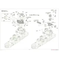 1/350 Scale Model Kit - Light cruiser