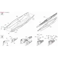 1/350 Scale Model Kit - Submarine