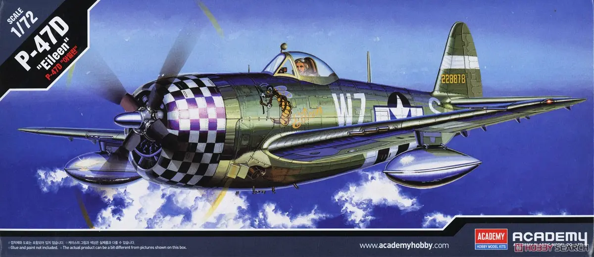 1/72 Scale Model Kit - Fighter aircraft model kits / P-47 Thunderbolt