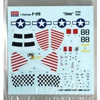 1/72 Scale Model Kit - Fighter aircraft model kits / P-47 Thunderbolt