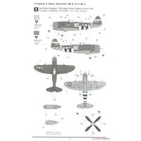 1/72 Scale Model Kit - Fighter aircraft model kits / P-47 Thunderbolt