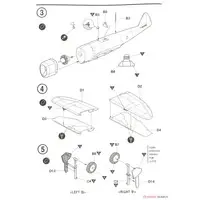 1/72 Scale Model Kit - Fighter aircraft model kits / P-47 Thunderbolt