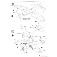 1/72 Scale Model Kit - Fighter aircraft model kits / P-47 Thunderbolt
