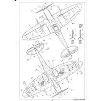 1/32 Scale Model Kit - Fighter aircraft model kits / Supermarine Spitfire