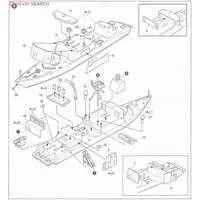 J.M.S.D.F. DDG MISSILE CRAFT OTAKA &SHIRATAKA Model Kit