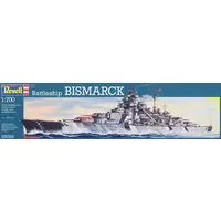 1/700 Scale Model Kit - Warship plastic model kit / German battleship Bismarck